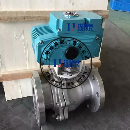 对夹电动球阀""