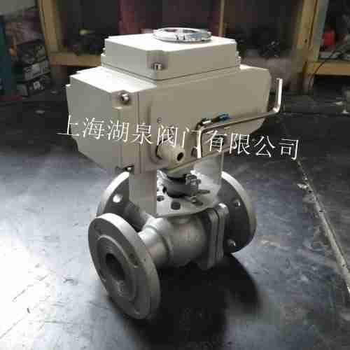64p电动法兰球阀