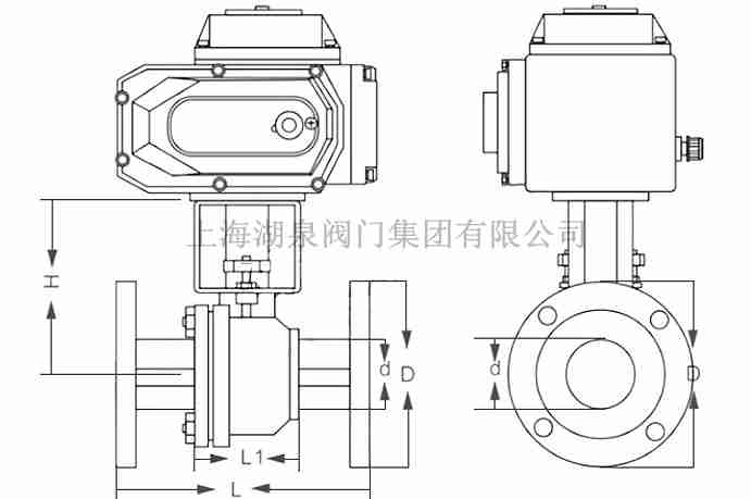 dn200电动球阀