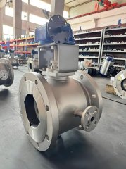 BQ941Y-25R电动夹套保温球阀DN80 PN25 316L不锈钢